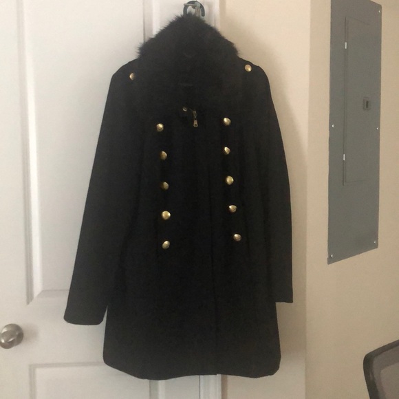 NWOT Wool Coat - Picture 1 of 7